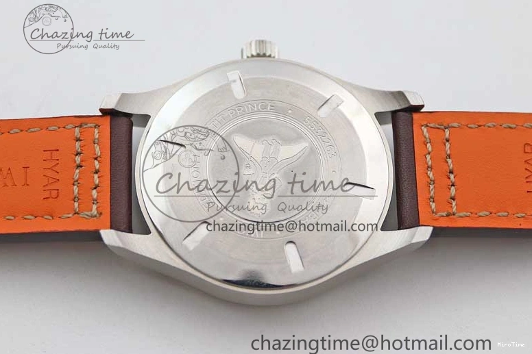 MIROTIME 0502 Mark XVIII IW327010 SS M+F 1:1 Best Edition Blue Dial on Brown Leather Strap A Resilient 7051